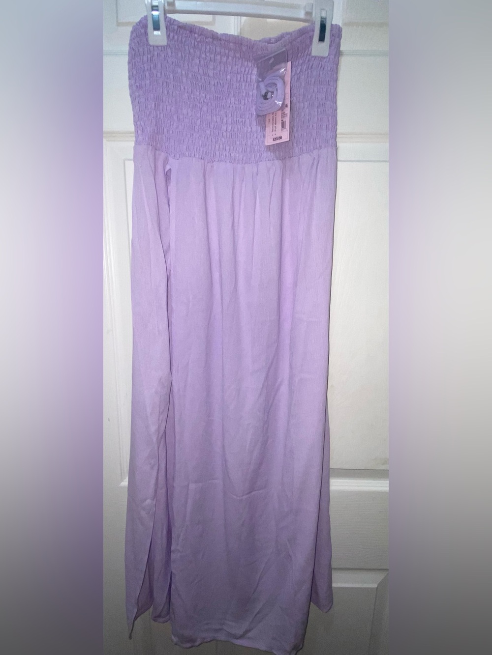 NWT Wild Fable Women's Smocked
High Slit Convertible Cover Up Dress Size S
